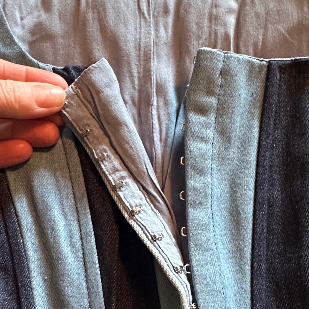 Altar’d State denim corset - Picture 4 of 5